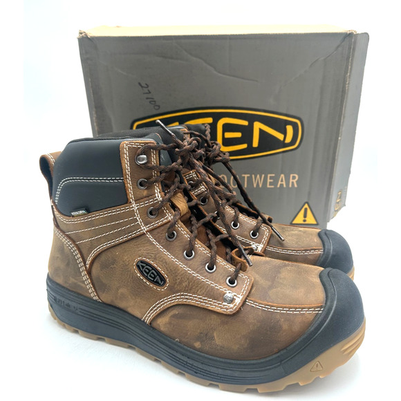Keen Other - Keen Fort Wayne 6'' WP NEW Men's Boot Brown/Black US Size 11.5 2E